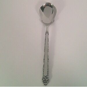 EKCO Eterna "Mary Ellen" Sugar Spoon – 6"‎ – Japan – Stainless Steel – Vintage
